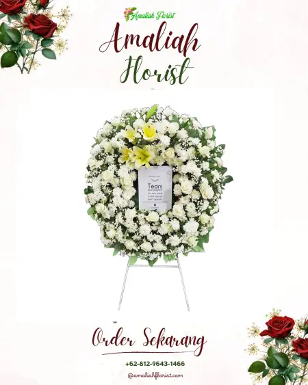 Krans Bunga Duka Caringinnunggal